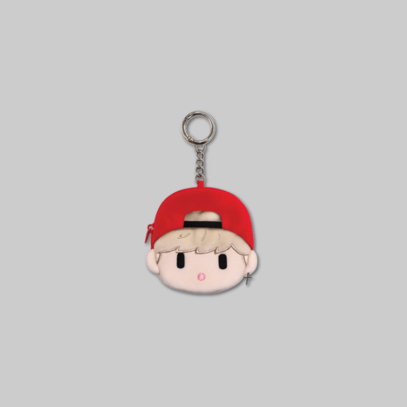 Carry your essentials in style with the official G-DRAGON x FAM POP-UP: G: A BOY'S JOURNEY – Face Pouch Keyring. 