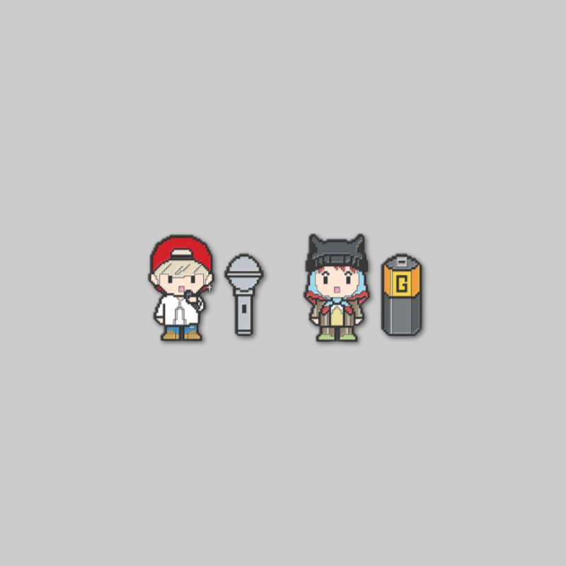 Show your support for G-DRAGON with the official G-DRAGON x FAM POP-UP: G: A BOY'S JOURNEY – Metal Badge. 