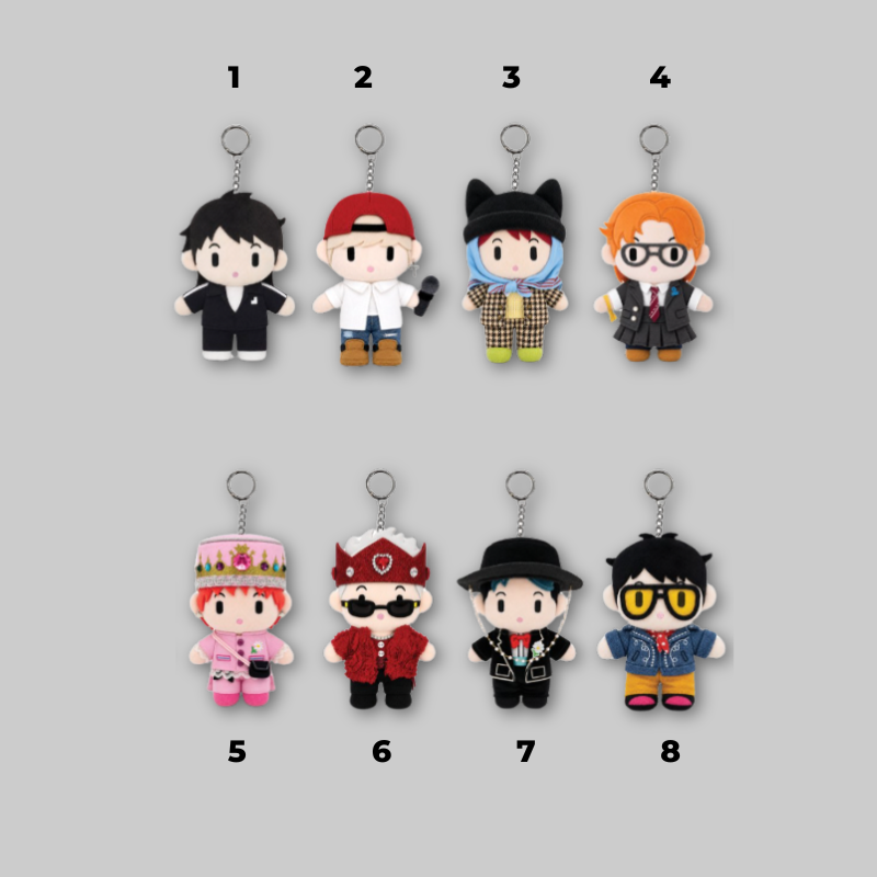 G-DRAGON x FAM POP-UP: G: A BOY'S JOURNEY - Plush Keyring
