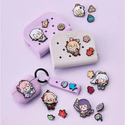 Genshin Impact x LINE FRIENDS - Genshin minini Coller Metal Sticon Set - LINE FRIENDS SQUARE - Collectibles - Harumio