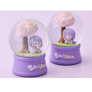 Genshin Impact x LINE FRIENDS - Genshin minini Raiden Shogun Water Globe - LINE FRIENDS SQUARE - Collectibles - Harumio