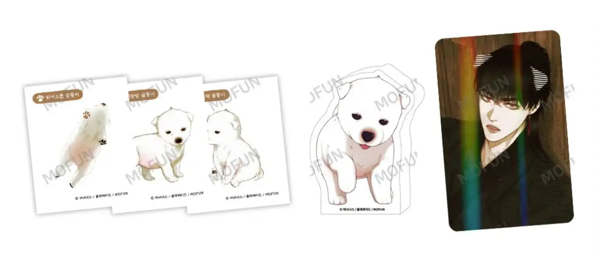 The Ghost's Nocturne x Mofun - Geumdong Mini-pick Set - MOFUN - Mini Card - Harumio