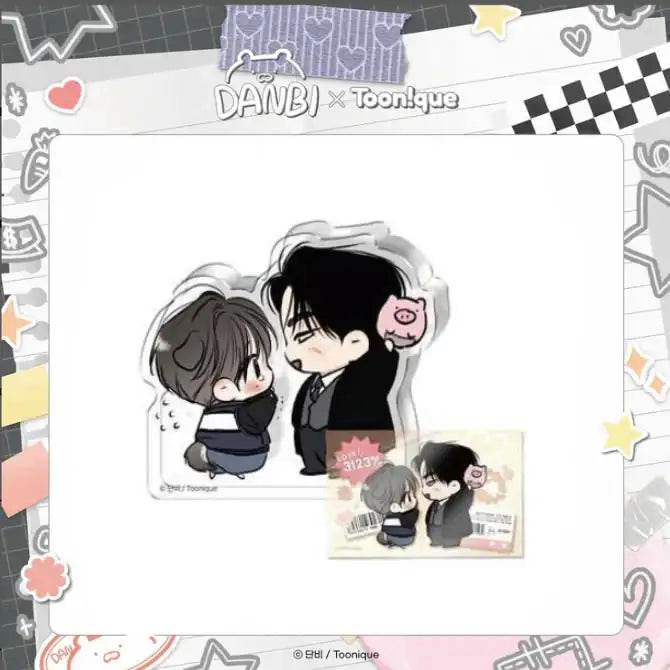 Gig of The Day - Mini Acrylic Set - Toon!que - Acrylic Stand - Harumio
