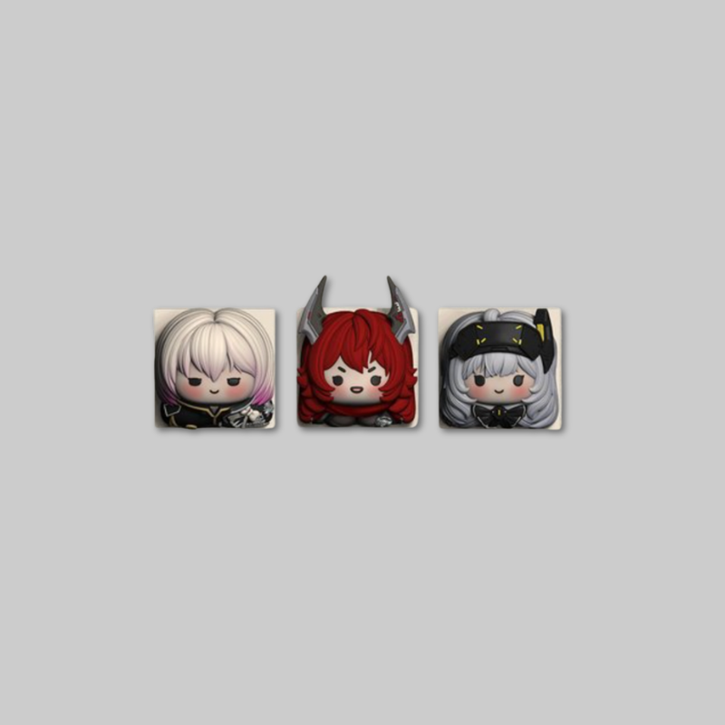 Created for the NIKKE Summer 2026 Pop-Up, this collectible keycap features exclusive character artwork and themed designs inspired by the world of Goddess of Victory: NIKKE.