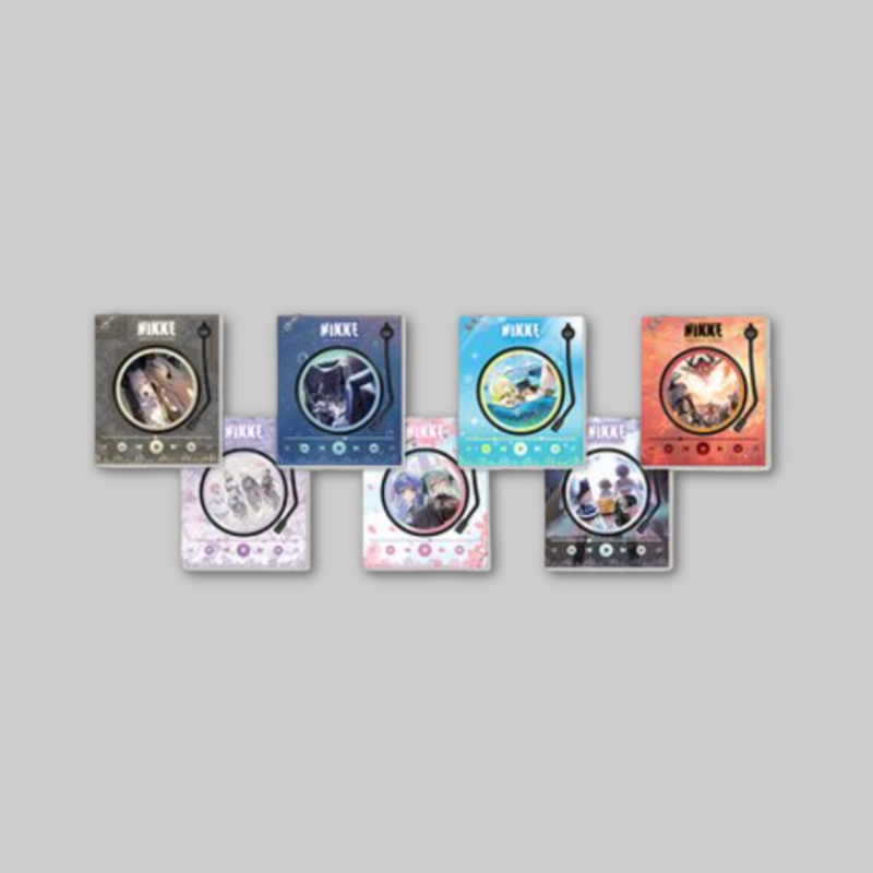 Created for the NIKKE Summer 2026 Pop-Up, this collectible keyring features exclusive character artwork and a playful spinner design combined with NFC functionality.
