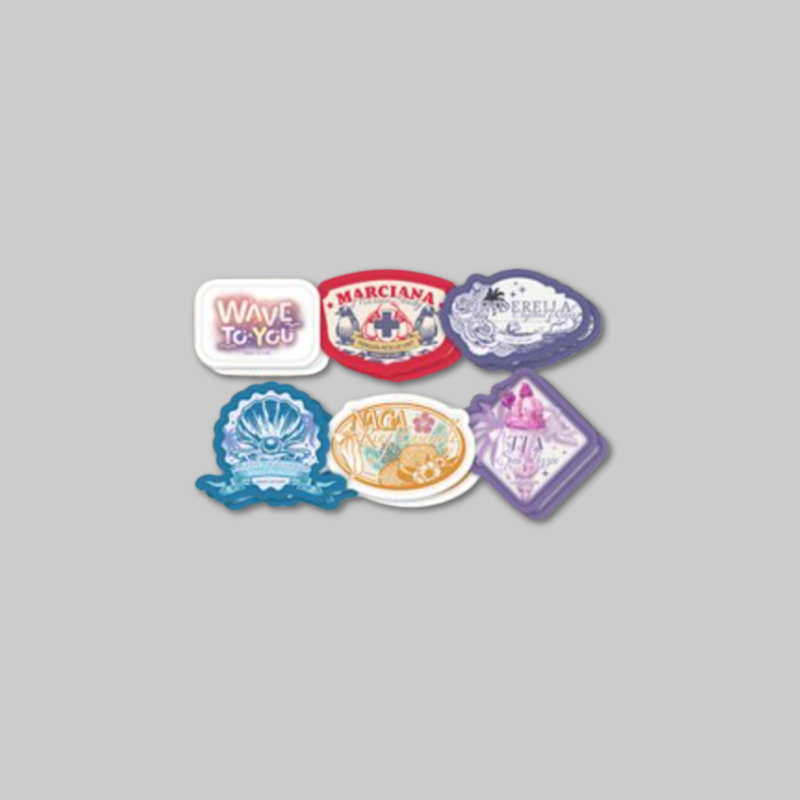 Created for the NIKKE Summer 2026 Pop-Up, this collectible sticker set features exclusive character artwork and themed designs inspired by the world of Goddess of Victory: NIKKE.