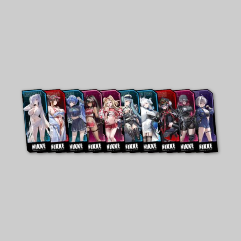 Created for the NIKKE Summer 2026 Pop-Up, this collectible ticket features exclusive character artwork and themed graphics inspired by the world of Goddess of Victory: NIKKE.