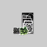 Personalize your favorite items with the Groupie Sweetie x B1A4 - Logo Sticker Set.