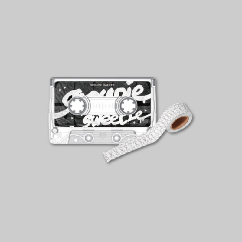 Add a themed touch to your journaling and stationery collection with the Groupie Sweetie x B1A4 - Masking Tape Set.