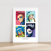 Bring the excitement of Guardians of the Video Game to your collection with the official Scene Poster. 
