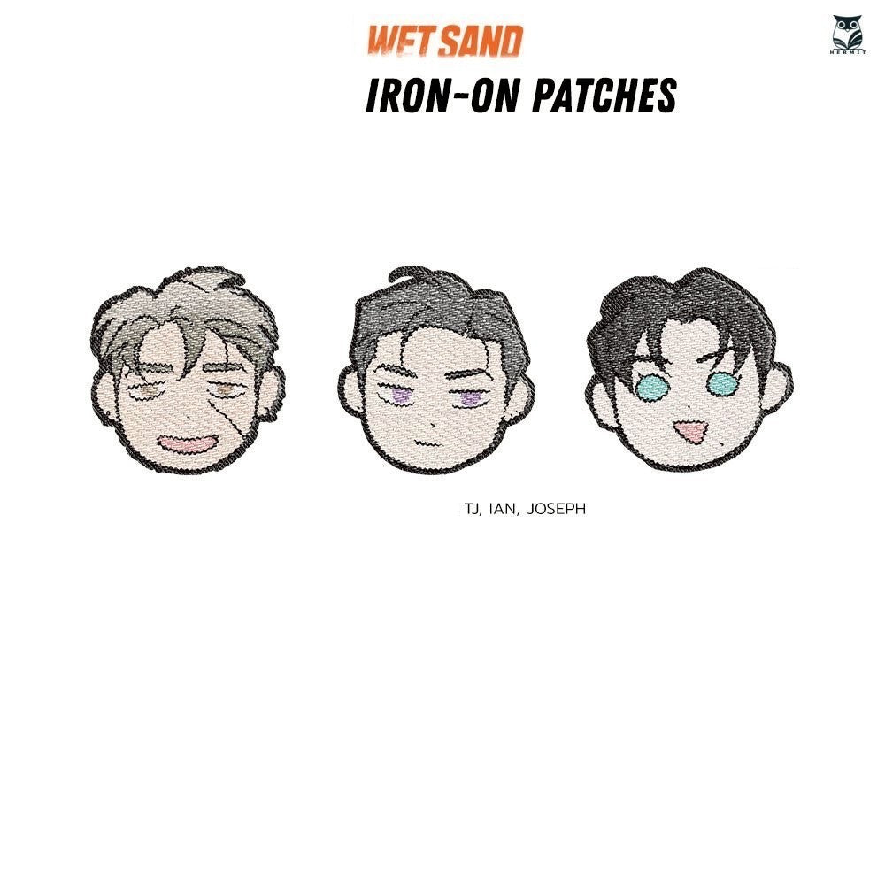 Wet Sand - Iron-on Patch (Thai Version) - Hermit Books - Patch - Harumio