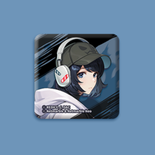 Solo Leveling: Arise x ANIPLUS - Square Badge - Harumio