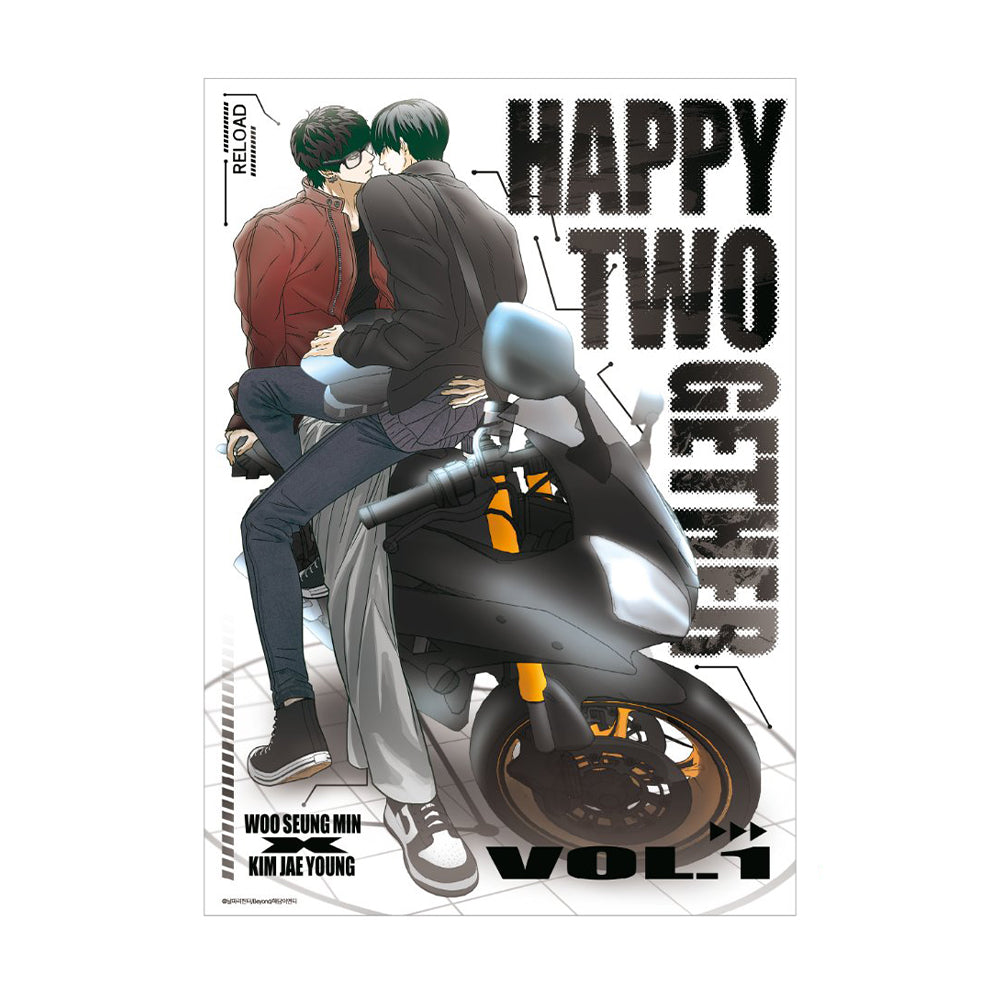 Happy Twogether X BeOn Annex - A3 Illustration Poster