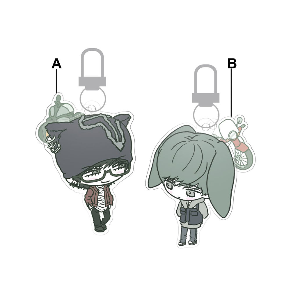 Happy Twogether X BeOn Annex - Acrylic Keyring – Harumio