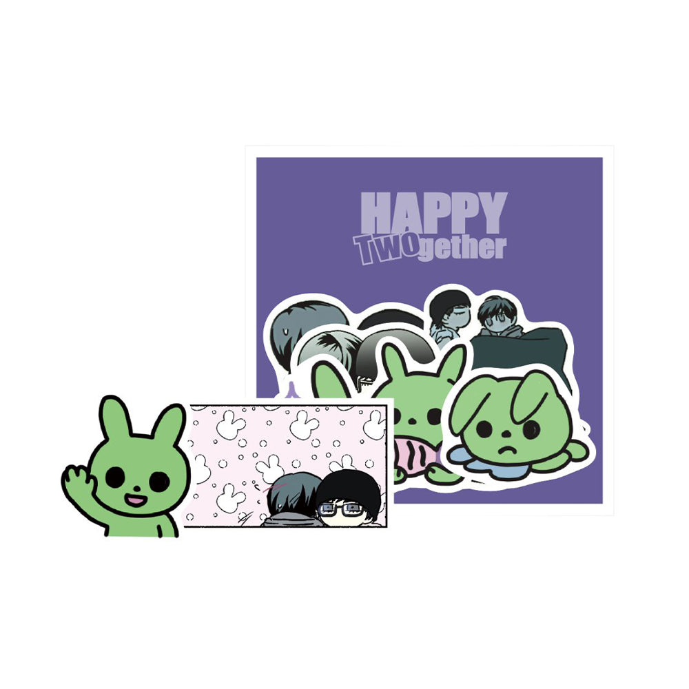 Happy Twogether X BeOn Annex - Removable Piece Stickers