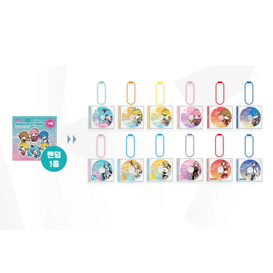 Hatsune Miku Pop-Up Store - Random Acrylic Keychain - Soone Content - Keychain - Harumio
