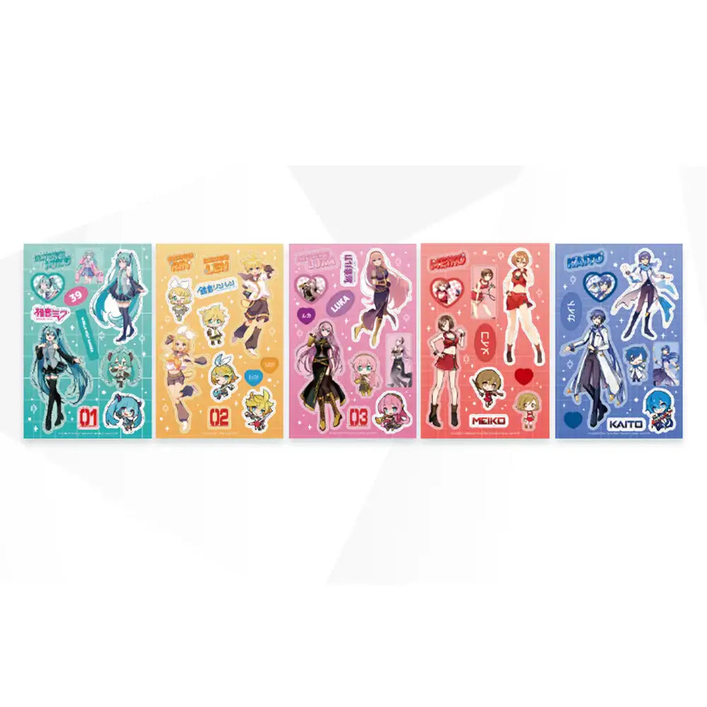 Hatsune Miku Pop-Up Store - Sticker 5-Set - Soone Content - Sticker - Harumio