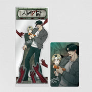 Inspired by the eerie world of Haunted Tales, this collectible acrylic stand features exclusive character artwork paired with a stylish mirror-effect acrylic finish. 