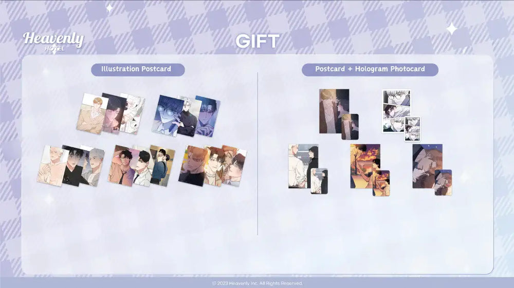 Heavenly Hotel x Toon!que - Lenticular Photocard Set - Toon!que - Lenticular Photo Card Set - Harumio