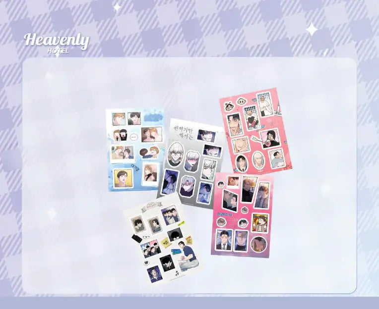 Heavenly Hotel x Toon!que - Half Cutting Sticker Set - Toon!que - Sticker - Harumio