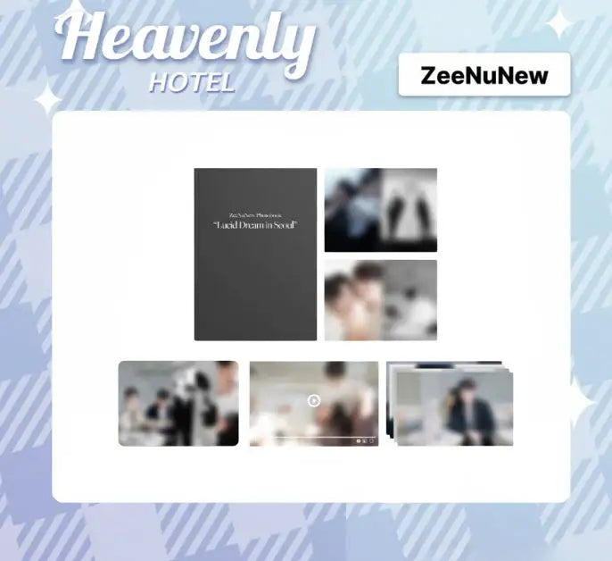 Heavenly Hotel x ZeeNuNew - Photobook - Toon!que - Photobook - Harumio
