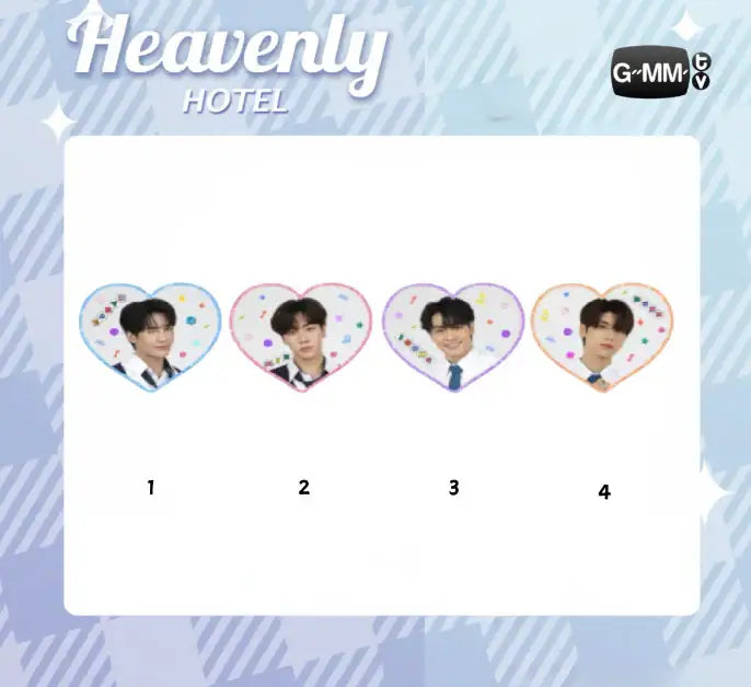 Heavenly Hotel x GMMTV - Acrylic Keyring - Toon!que - Acrylic Keyring - Harumio
