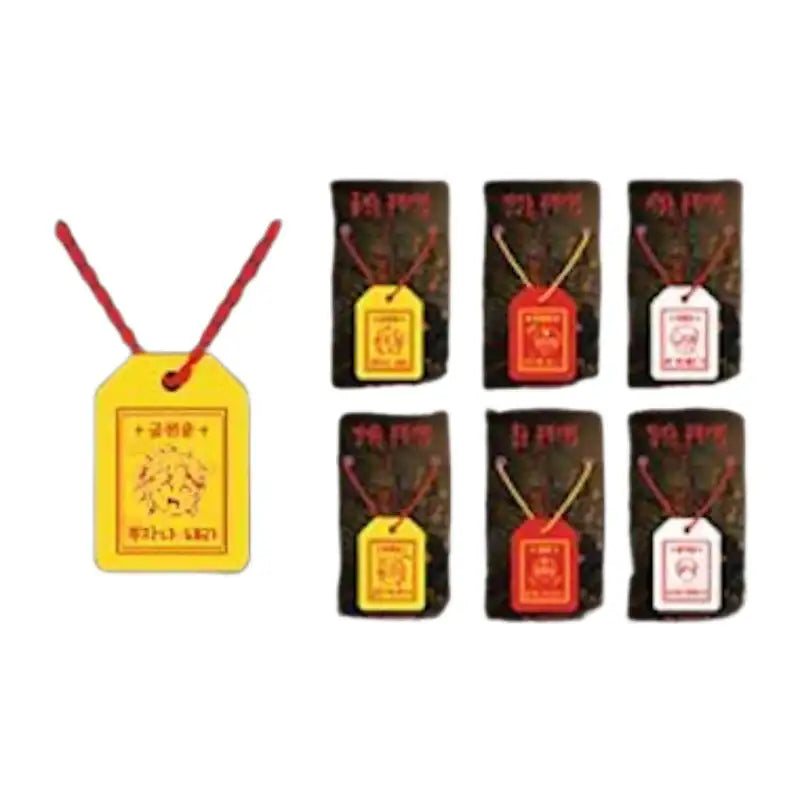 Homeless - Homecoming Day Popup Store - Amulet Keyring (6 Types, Random) - WEBTOON FRIENDS - - Harumio