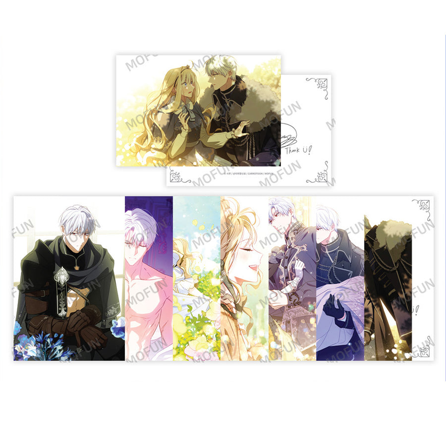 How to Win My Husband Over x Mofun - Hologram Postcard Set - MOFUN - Hologram Photo Cards - Harumio