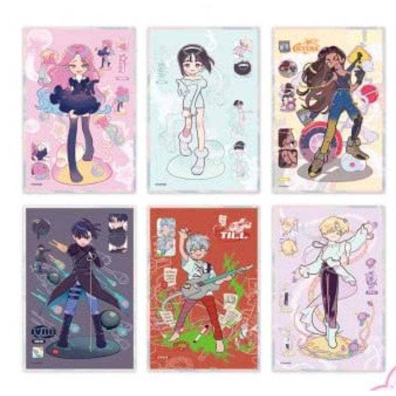 Amazon.co.jp: Alien Stage Acrylic Stand 6 People Complete