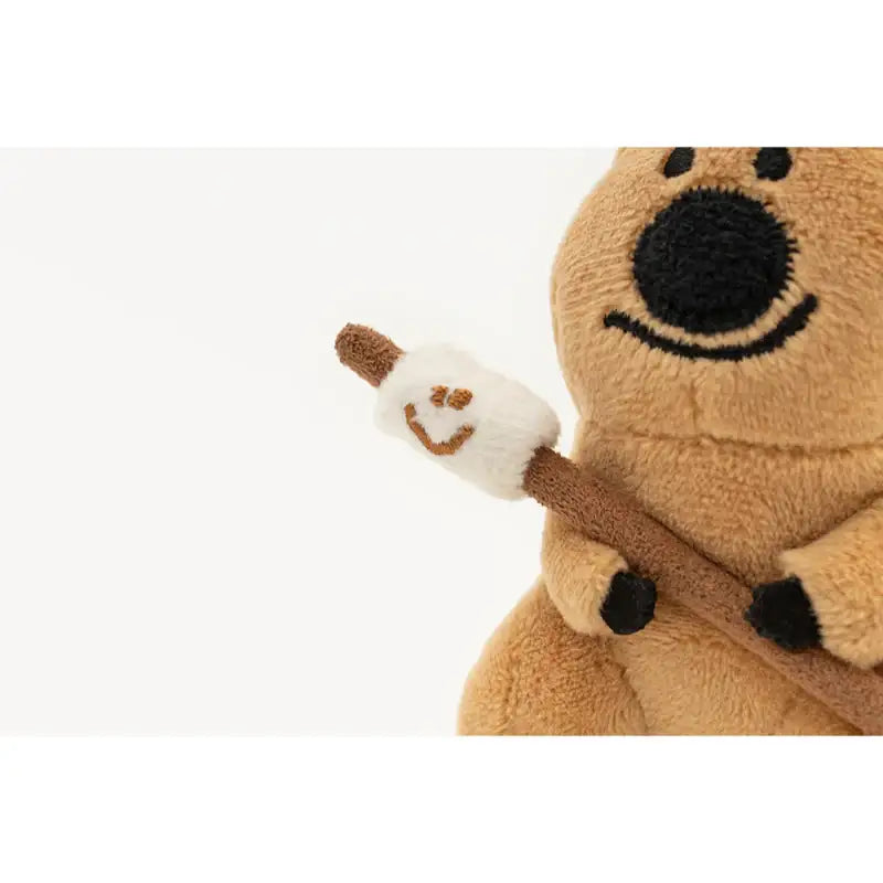 Dinotaeng - S'more Quokka Plush Doll Keyring - Dinotaeng - Doll keyrings - Harumio