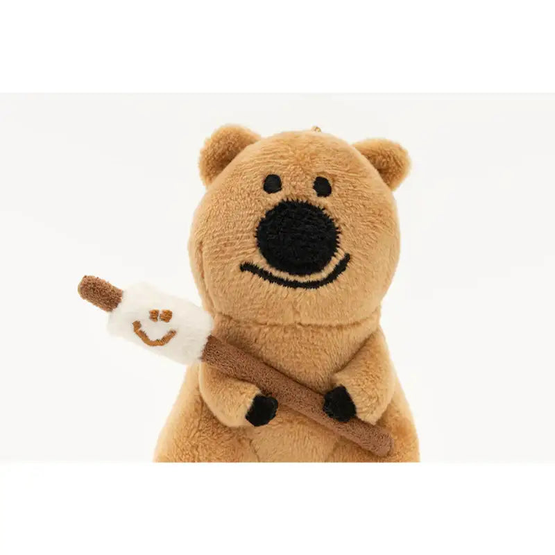 Dinotaeng - S'more Quokka Plush Doll Keyring - Dinotaeng - Doll keyrings - Harumio