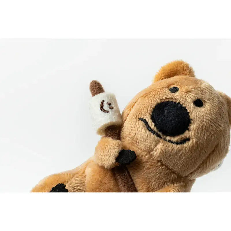 Dinotaeng - S'more Quokka Keyring - Dinotaeng - Keyrings - Harumio