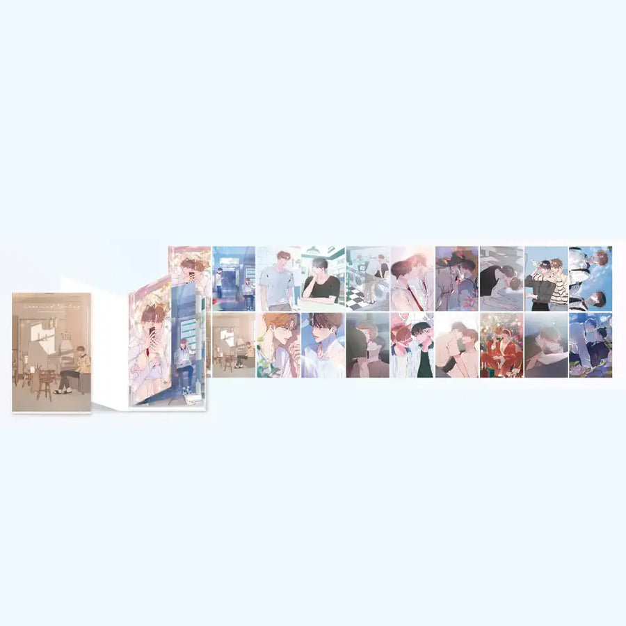 Nevermind Darling X BeOn - Illustration Postcard Book - BeOn Cafe - Illustration Postcard - Harumio