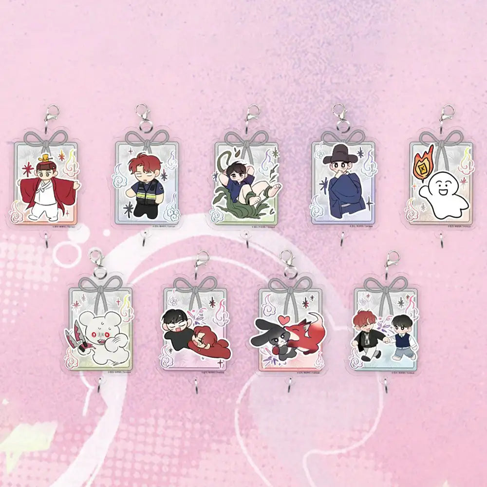 It's Just a Dream... Right?! x Toonique - Trading Acrylic Keyring (Random) - Toonique - Acrylic Keyring - Harumio