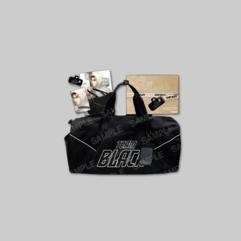 Carry your Jinx fandom wherever you go with the Team Black Duffle Bag from the Jinx Pop-Up.