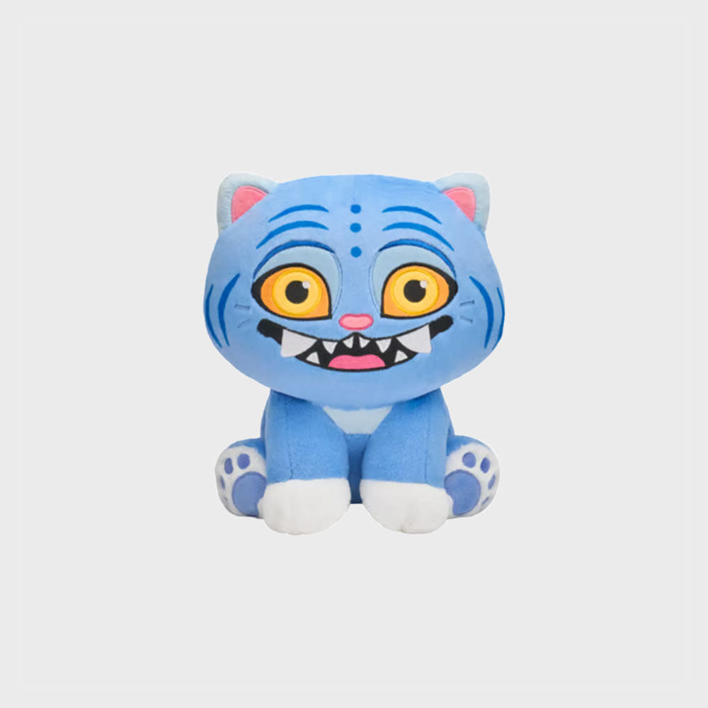 Bring home a dose of adorable charm with the official K-pop Demon Hunters – Derpy Sitting Doll.