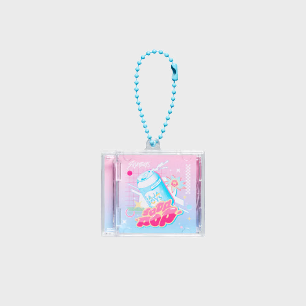 Inspired by the standout idol group from KPop Demon Hunters, this collectible mini CD keyring features a miniature CD-inspired design with exclusive series artwork.