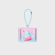 Inspired by the standout idol group from KPop Demon Hunters, this collectible mini CD keyring features a miniature CD-inspired design with exclusive series artwork.