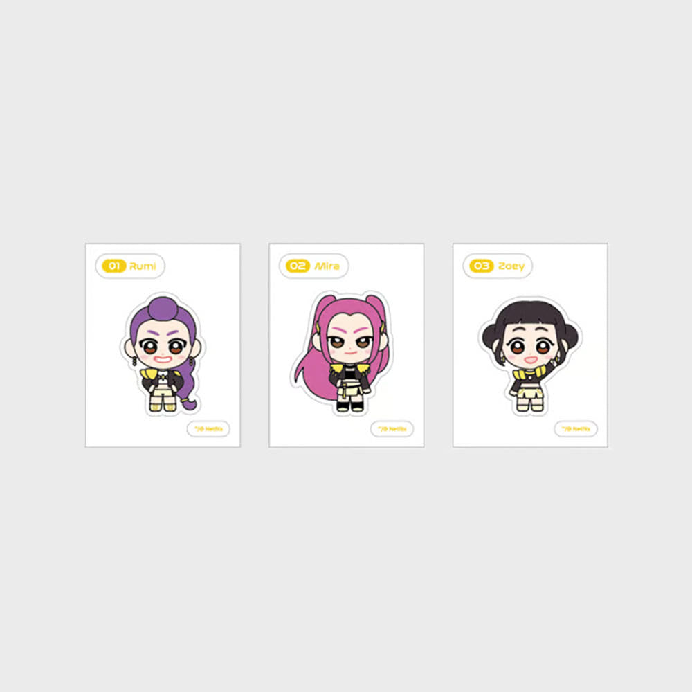 Personalize your everyday items with the official K-pop Demon Hunters – Sticker Pack (Random).