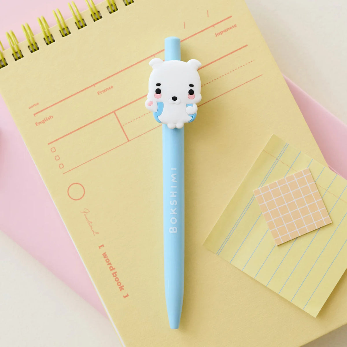 Make everyday writing more enjoyable with the Kakao Friends - Bokshimi Gel Pen.