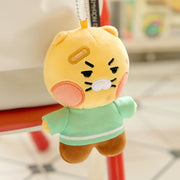 Add a playful Chunsik touch to your everyday essentials with the Kakao Friends - Chunsik Stationery Store Scruffy Doll Keyring.