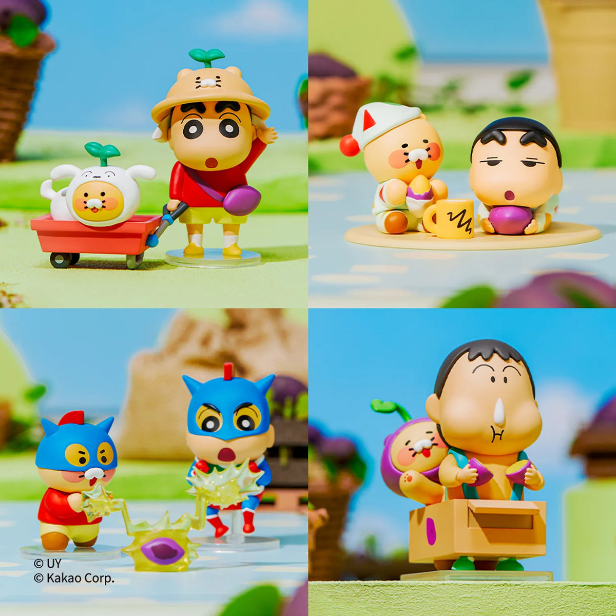Add a playful collectible to your collection with the Kakao Friends x Crayon Shinchan - Chunsik Figure.