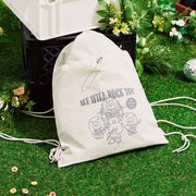 Carry your essentials in style with the Kakao Friends x QUEEN - Chunsik Gym Sack.