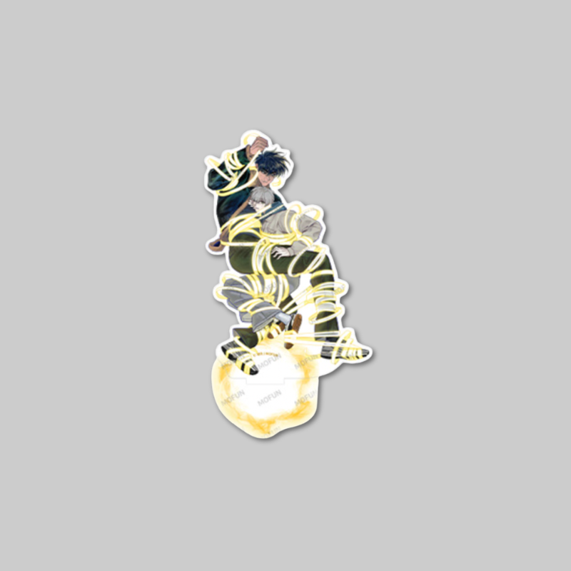 Bring the world of Kiss Me If You Can to your collection with this Acrylic Stand from the Mofun collaboration.