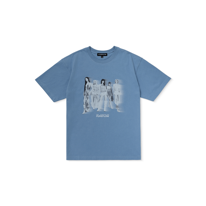 LE SSERAFIM: PUREFLOW - Photo S/S T-Shirt