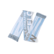 Featuring exclusive PUREFLOW branding and member-inspired design elements, this collectible slogan muffler is perfect for concerts, fan meetings, sporting around your shoulders, or displaying as part of your merchandise collection.