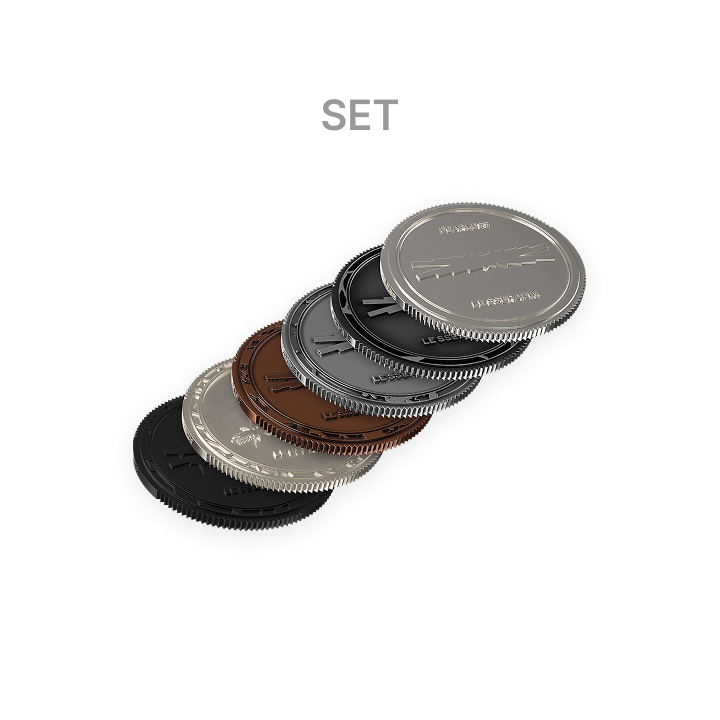 This official album set brings together the complete Coin Album collection in one package.