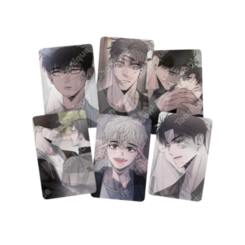 Toonique Cafe x Opposites Attract - Lenticular Photocard Set