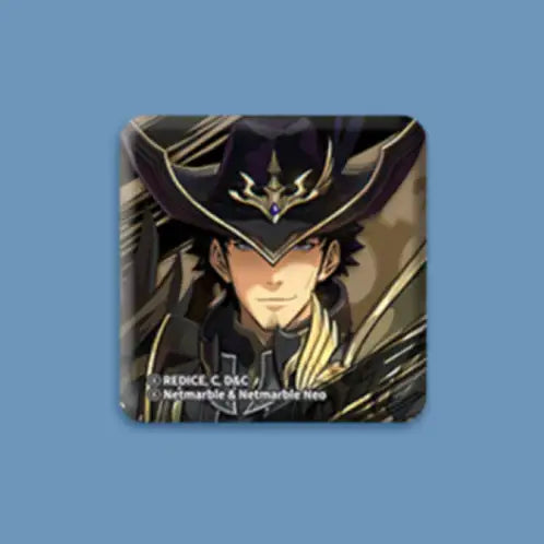 Solo Leveling: Arise x ANIPLUS - Square Badge - Aniplus - Badge - Harumio