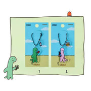 Line Friends - Acrylic Keyring Single Type And Set - Line Friends - Acrylic Keyring - Harumio